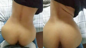 Hot girl showing breasts pussy also giving BJ Hard Cock with BF