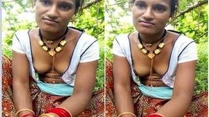 Desi Bhabhis Sensual Masturbation Session Outdoors
