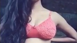 Girlfriend get naked in front of Cam