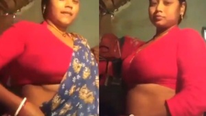 Unsatisfied Sexy Bengali Boudi Showing