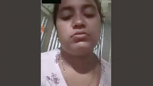 Sexy girl showing breasts and pussy clips