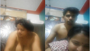 Desi Wife Gets Her Big Boobs Filled with Cum