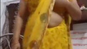 Desi Village Auntie Breasts