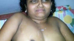 Woman tries to avoid taking fucking in the face of fuck