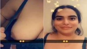 Exclusive NRI video of a stunning girl with big breasts