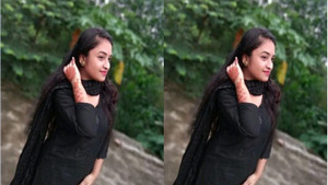 Amateur Indian girl flaunts her boobs and pussy in Part 3