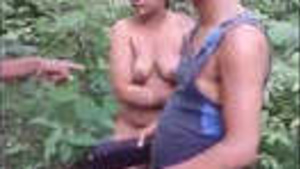 Cheating Odia Wife Caught by Villagers in the Open Air