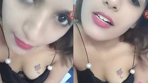 Shreyal Pandey Strips Top For Hot Dance Blouse