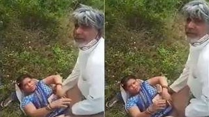 Exclusive Video of Mature Couple Having Sex Outdoors