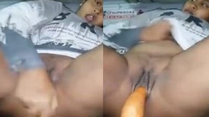 SuperHorny Tamil Girl Showing And Masturbating Her Pussy With Carrot