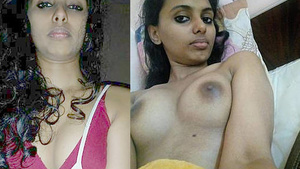 Desi X video: Indian girlfriend flaunts her big breasts