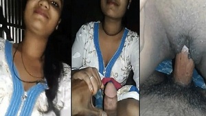 MMS sex video scandal: Desi girl bounces on guys hard cock