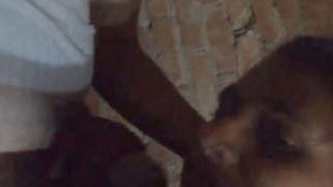 Indian Girl in a Village Gives a Sensual Blowjob