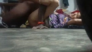 South couple caught fucking on the floor