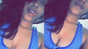 Sexy Nri Girl Teases with Her New Breasts and Pussy