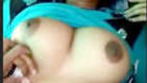 Sexy big tits office girl hard sex with BF