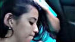 Pro Desi GF gives an amazing blowjob in the car