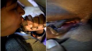 Desi Girl Gives a Sensual Blowjob and Fingers Her Pussy Lover