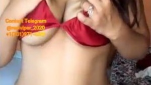 Thong-Clad Babe Gets Naughty in 2021