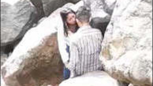 Outdoor sex with secretly captured couple