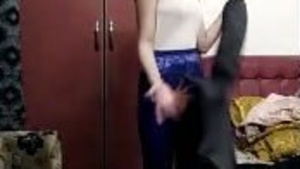 Hot college girl showing her body to her boyfriend