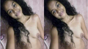 Cute Indian Girl Teases with Her Naked Body on Camera
