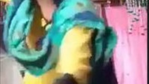 Village girl with nice breasts