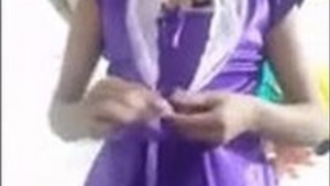 Desi indian girl showing her breasts and pussy