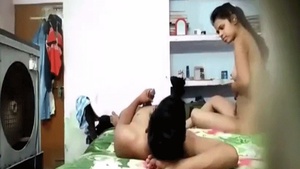 Desi college students steamy home sex taped in detail