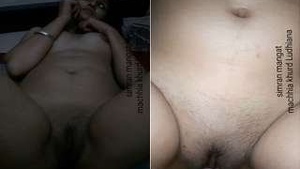 Desi girl gets her tight pussy pounded hard by her lover in this exclusive video