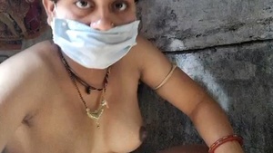 Anjubhabhi Cam Show in bathroom