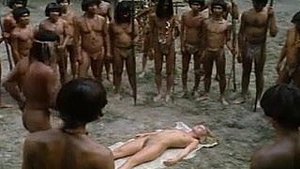 Young tug fucks from an African tribe