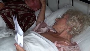 Grandma Norma is a sharp practice upstairs, say no rough young hot lover