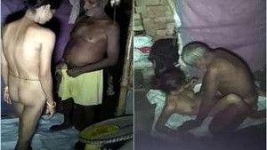 Desi Old Man Sex With Own Son Wife