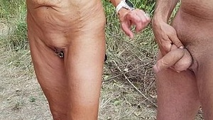 Underling granny loves males