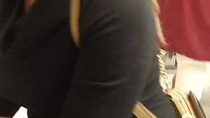 Iranian girls, thong slides behind the locker room