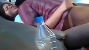 Indonesian MadeMoiselle fucks separately from Bangladeshi Scrubwoman Security workers