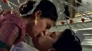 An Indian aunt with a little boy