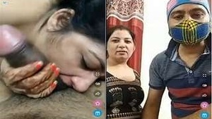 Desi Bhabhi Blowjob and Fucked