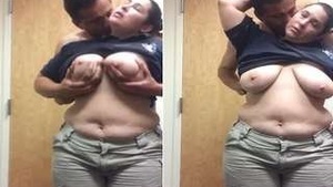 Nri Wife Boob pressing By Hubby