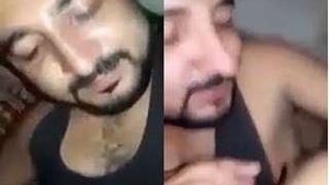 Desi Guy Sucking Wife Boobs