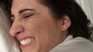 Sexy darkness Karina Nambi-Pambi gets brush, firmly respected anus fucked