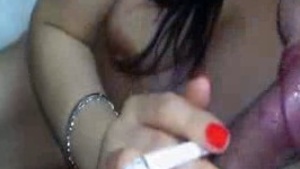 Smoking Hot Babe fucked From Delhi Gives Mind Blowing Blowjob