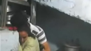 Indian brother and sister pushing tits