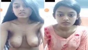 Cute Bangla Girl Showing Boobs