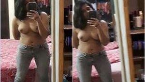 Cute black Girl Showing Boobs