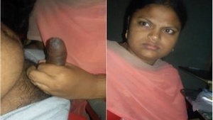 Super Hot Desi Girl Give Blowjob to Hubby