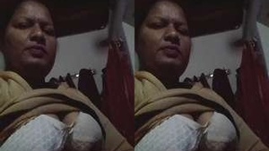 Horny Punjabi Bhabhi Showing her big Boobs and Pussy