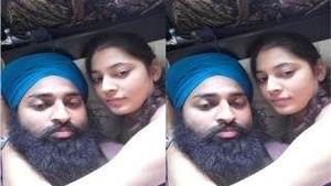 Punjabi Lover Romance and Boobs Pressing