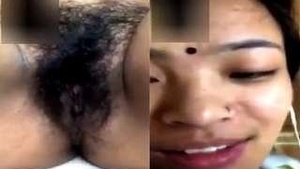 Nepali Girl Showing her Pussy